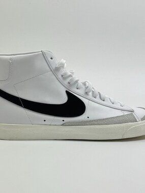 Nike Blazer Mid '77 Vintage 'White Black' BQ6806-100 size 13 READ
